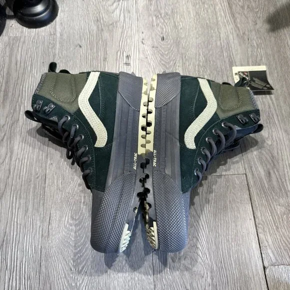 Vans MTE 3 Sk8-Hi GORE-TEX Insulated Shoe Green Waterproof Winter Boot M 5 W 6.5